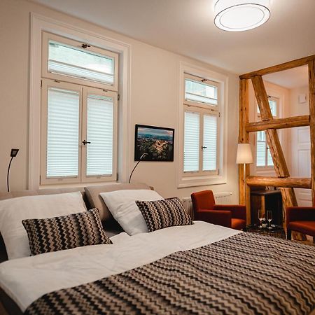 Ferienwohnungen An Der Salvatorkirche - Zentrales Apartmenthaus Mit Terrasse Coburg Esterno foto