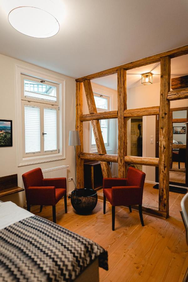 Ferienwohnungen An Der Salvatorkirche - Zentrales Apartmenthaus Mit Terrasse Coburg Esterno foto