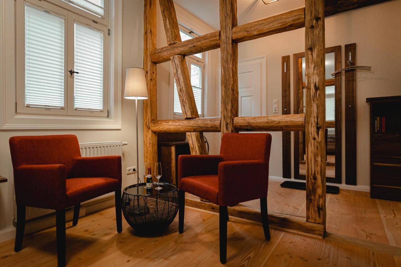 Ferienwohnungen An Der Salvatorkirche - Zentrales Apartmenthaus Mit Terrasse Coburg Esterno foto